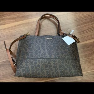 Calvin Klein Signature East/West Key Item Satchel